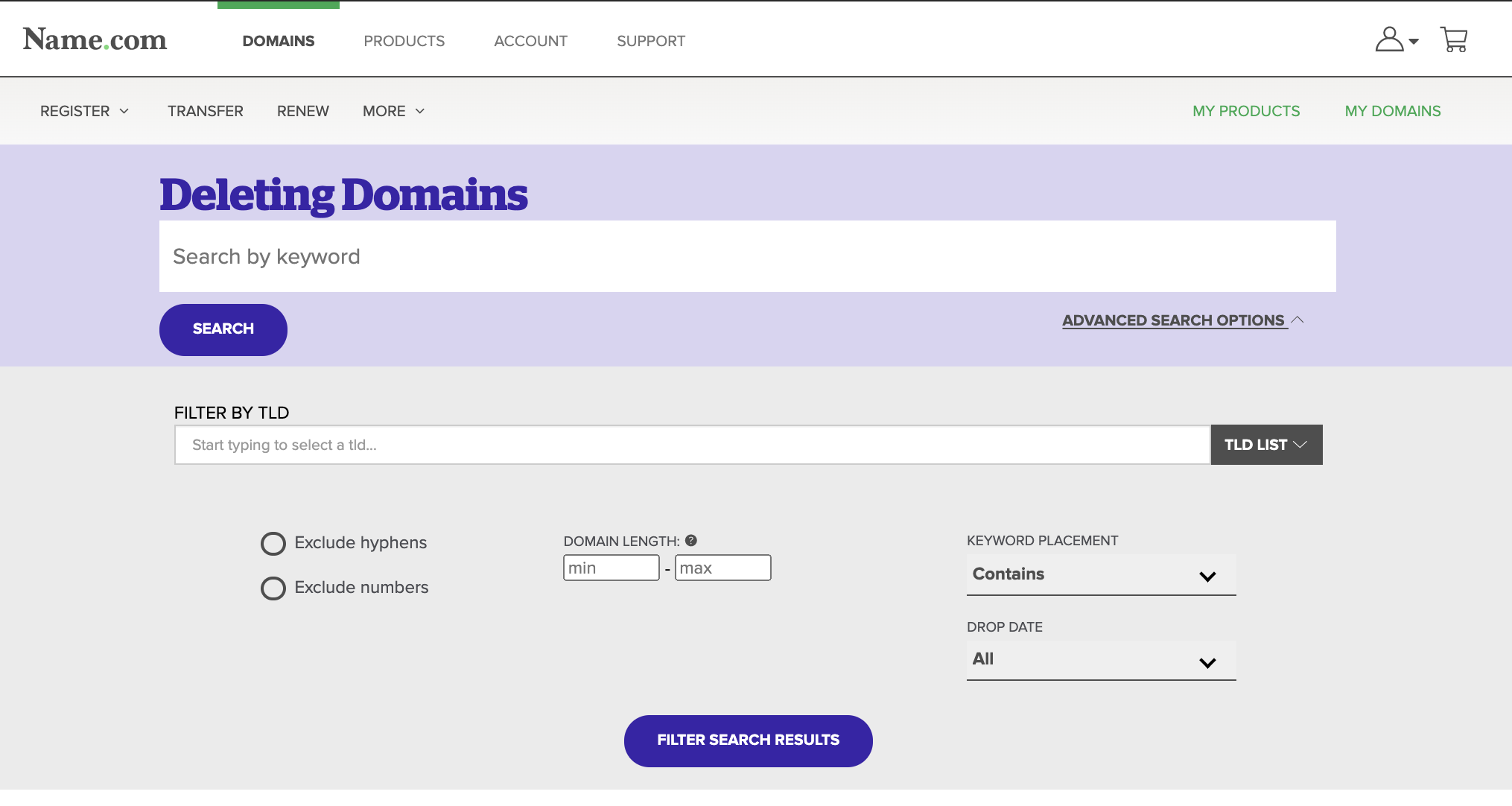 Securing Unavailable Domains through Backorders